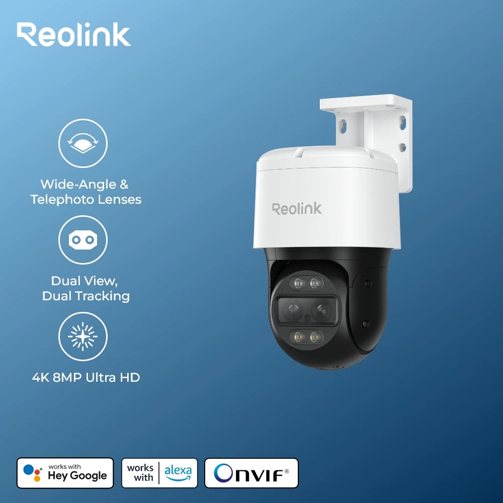 Reolink TrackMix 4K Dual Lens PTZ Camera With Auto Tracking