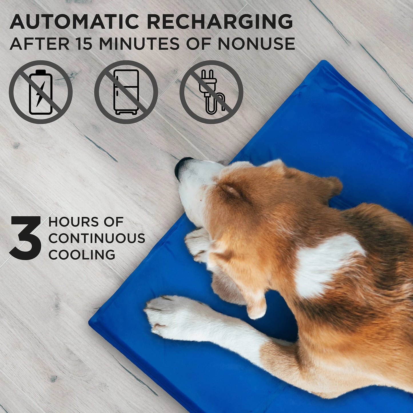 Arf Pets Dog Cooling Mat Nontoxic Gel Bed for Kennels