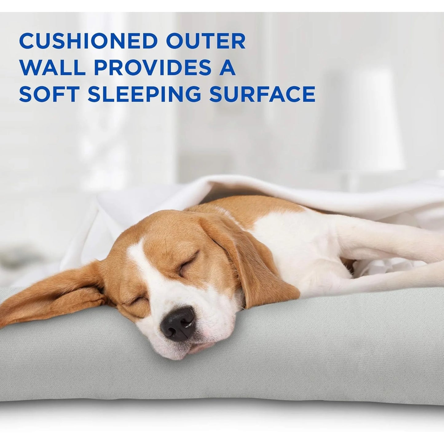 Arf Pets Self Cooling Dog Mat With Gel Foam Bolster