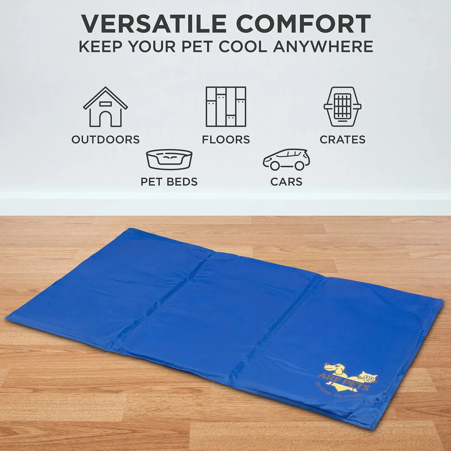 Arf Pets Dog Cooling Mat Non Toxic Gel Bed For Kennels