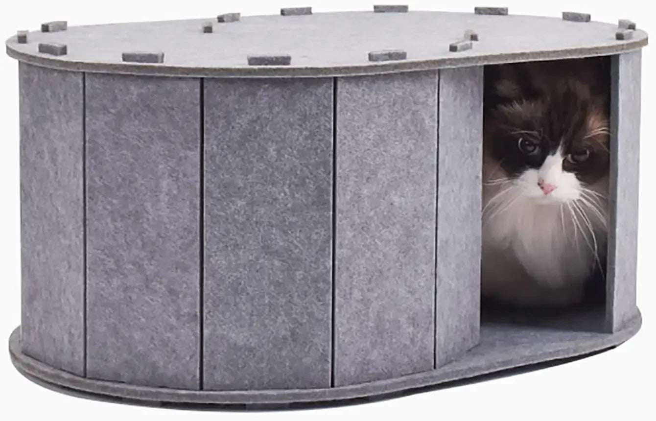 Cat Tunnel Bed with S-Shaped Maze by NoEnName