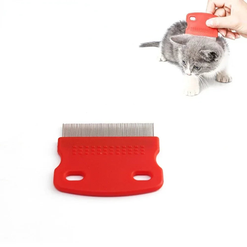 Stainless Steel Pet Grooming Comb For Dogs And Cats