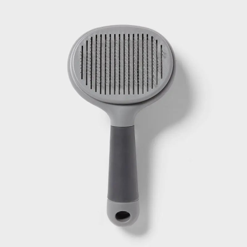 Self Clean Slicker Dog Brush Grooming Tool