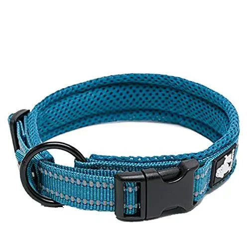 Truelove Padded Reflective Nylon Dog Collar With Quick Release