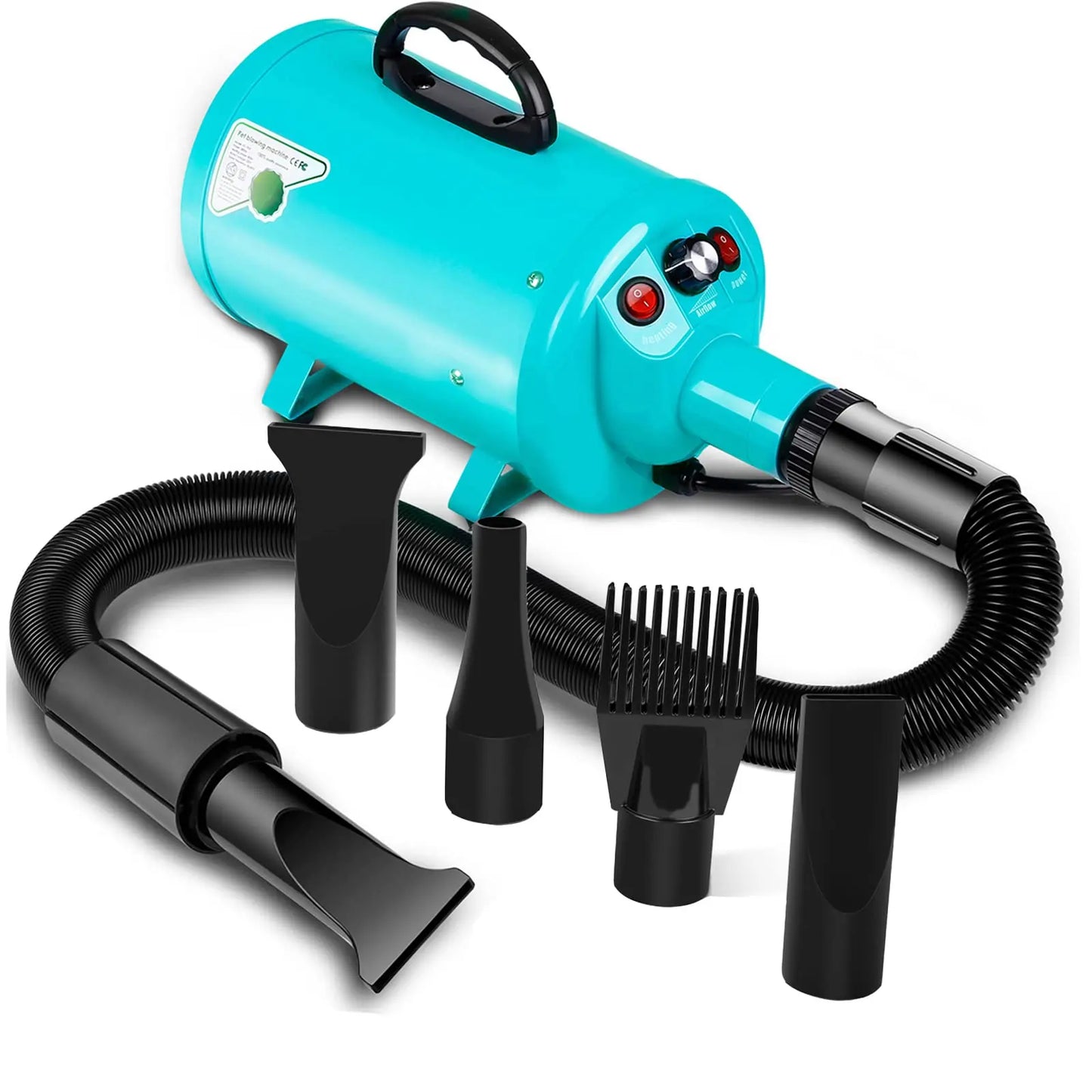 Dog Hair Dryer 3.8HP Pet Grooming Blower