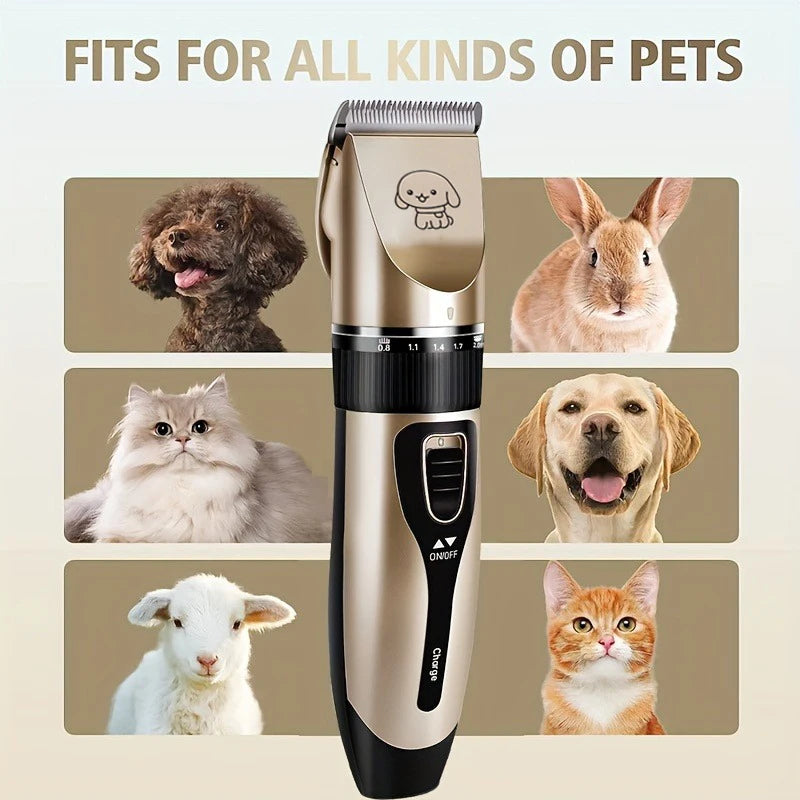 Shuyu Pet Hair Trimmer Kit Electric Precision Clippers