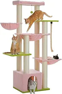 XXL Cat Tree Heavy-Duty Cat Tower for Indoor Cats