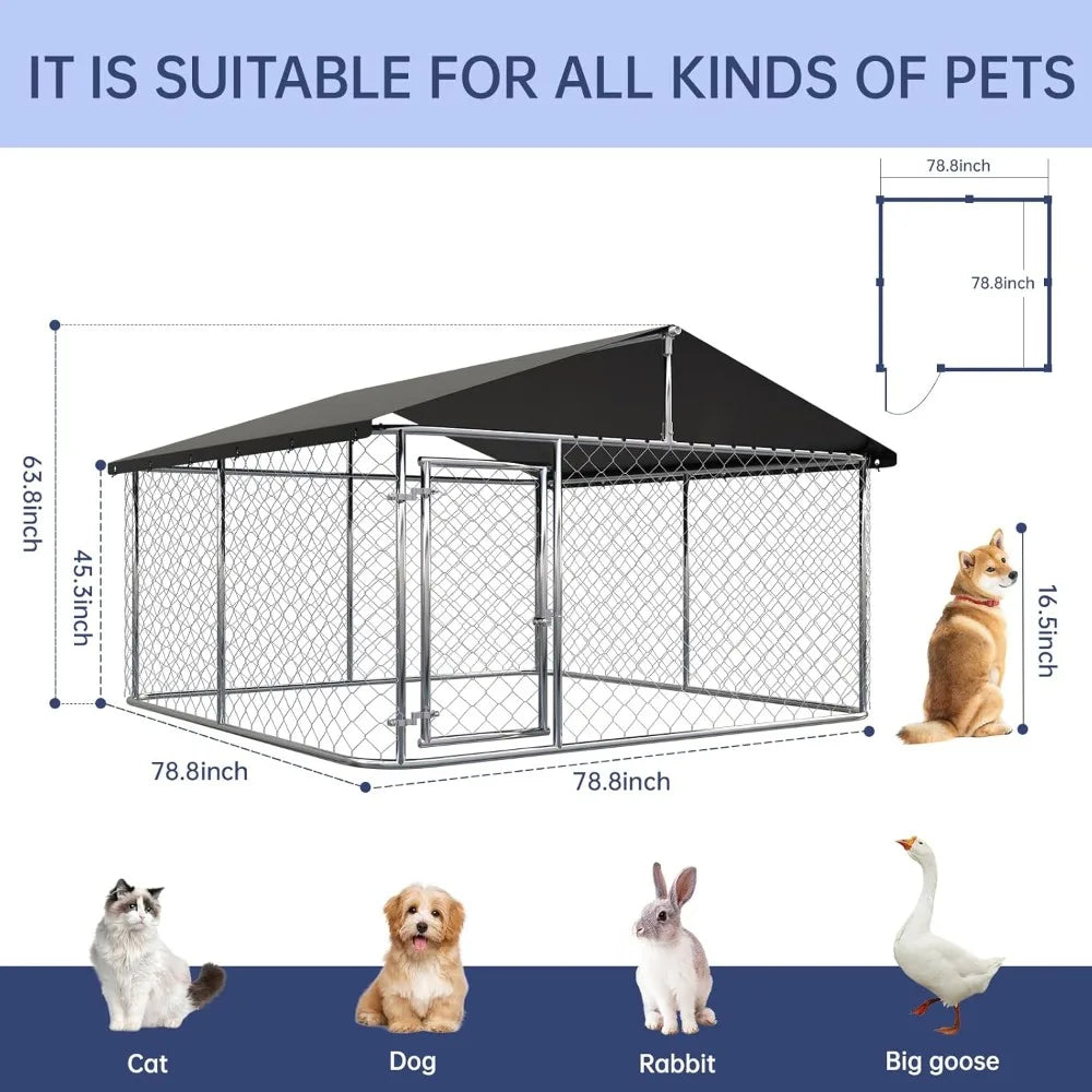 Huanzhuang Heavy Duty Outdoor Dog Kennel Cage