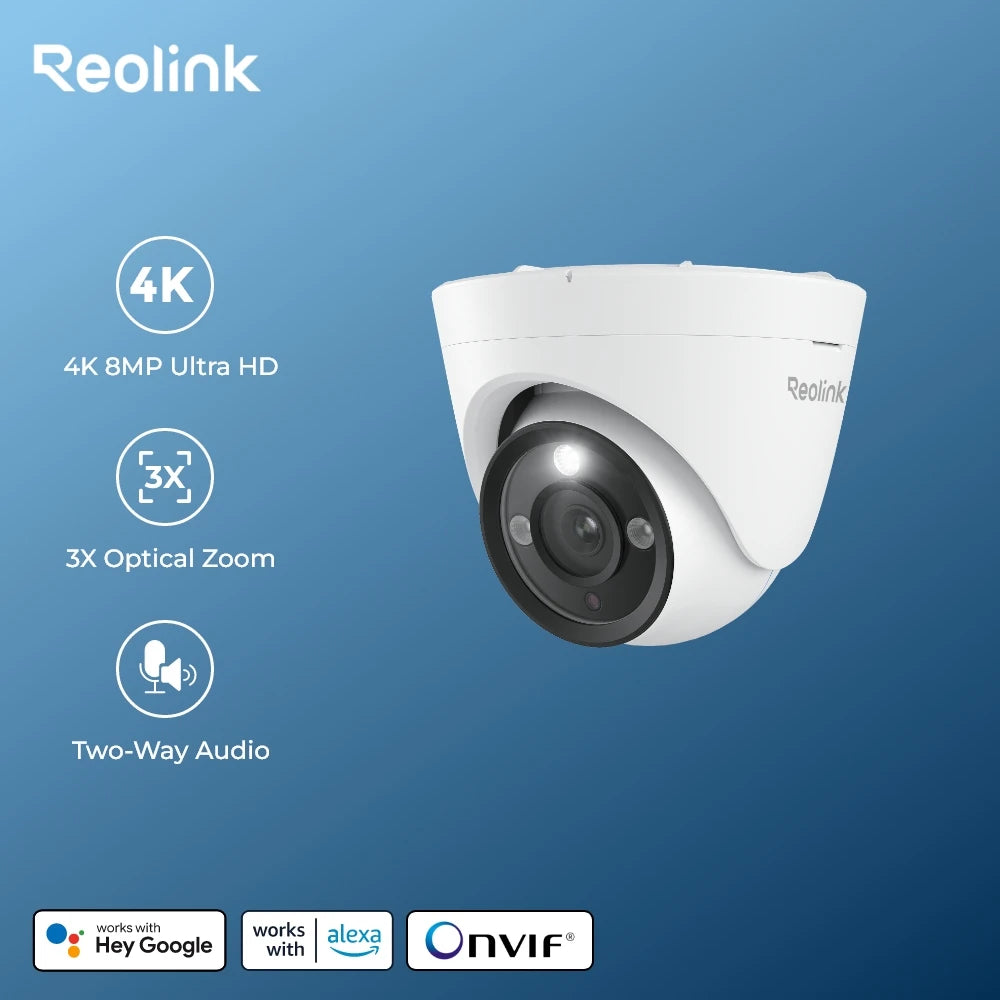 Reolink PoE Outdoor Security Camera With AI Detection