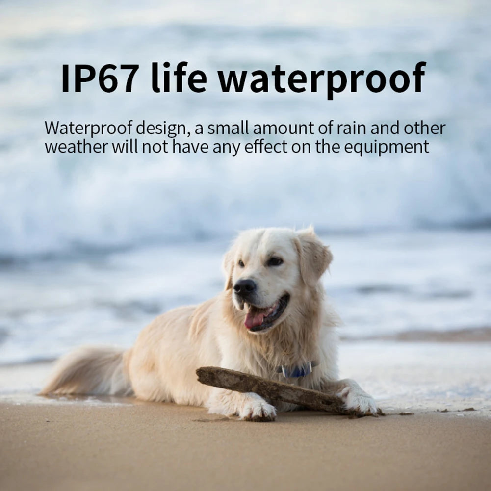 Alloyseed G12 Smart GPS Pet Tracker Collar Waterproof