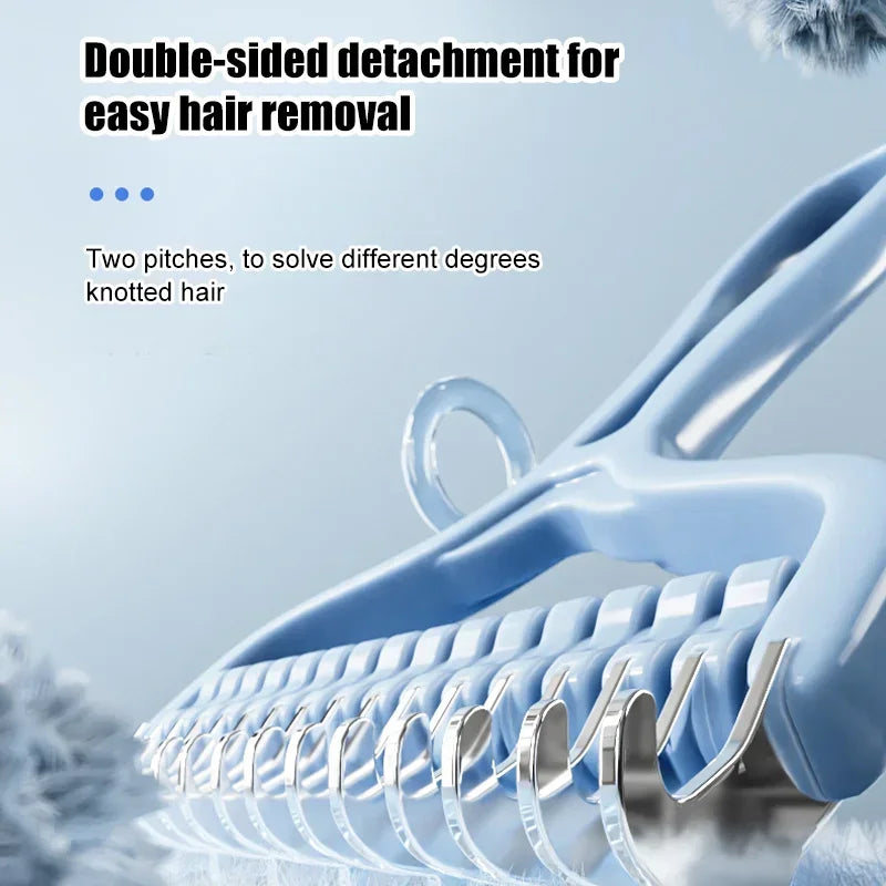 Pet Comb Double Sided Grooming Brush for Cats and Dogs