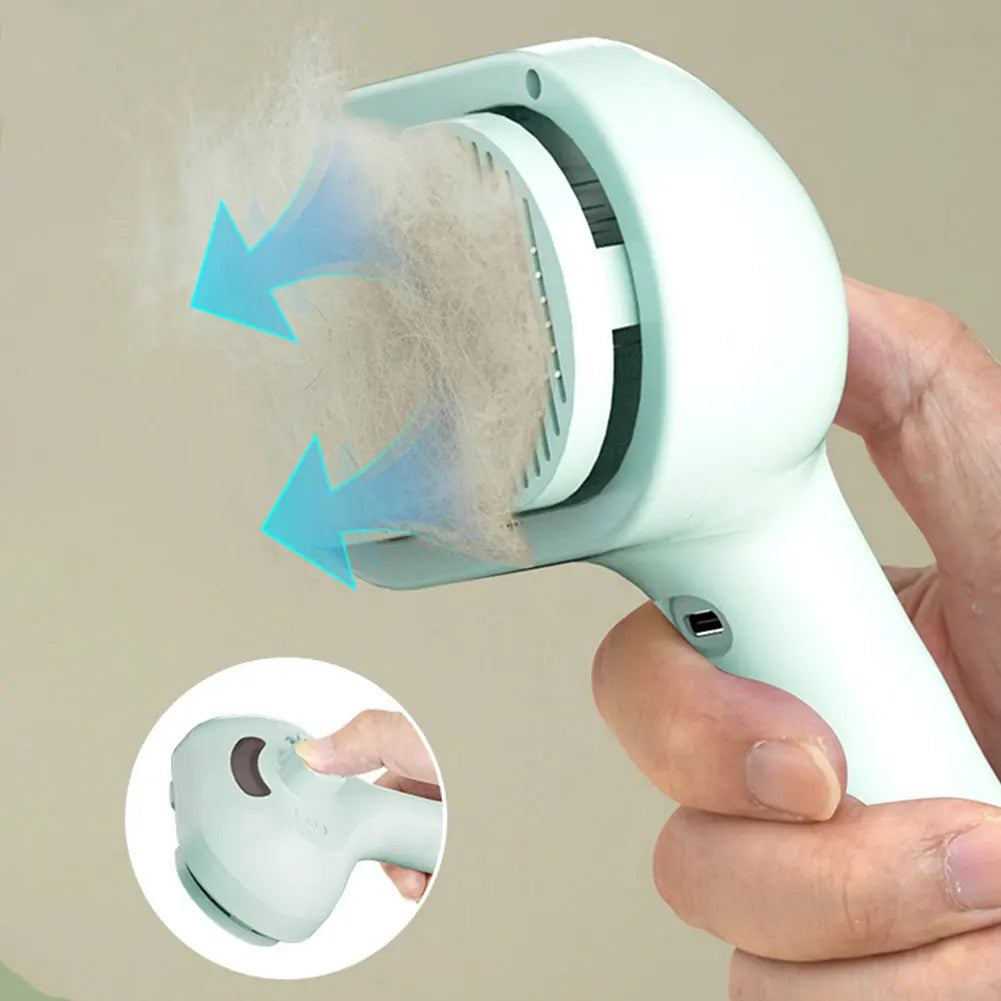 APWIKOGER 3 in 1 Cat Steam Grooming Brush