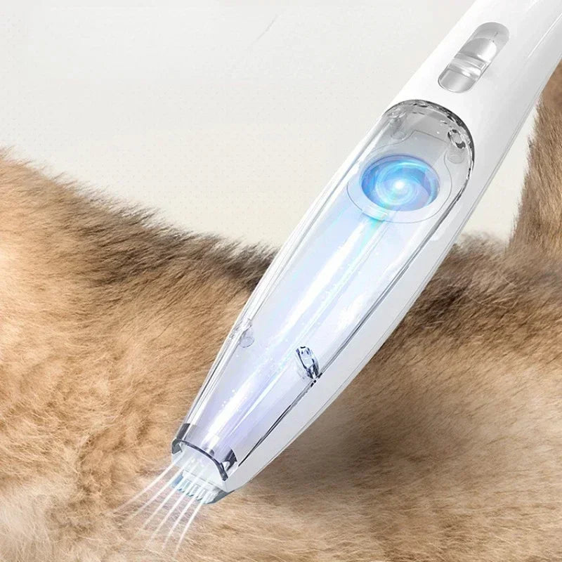 Pet Electric Hair Suction And Shaving Machine Trimmer