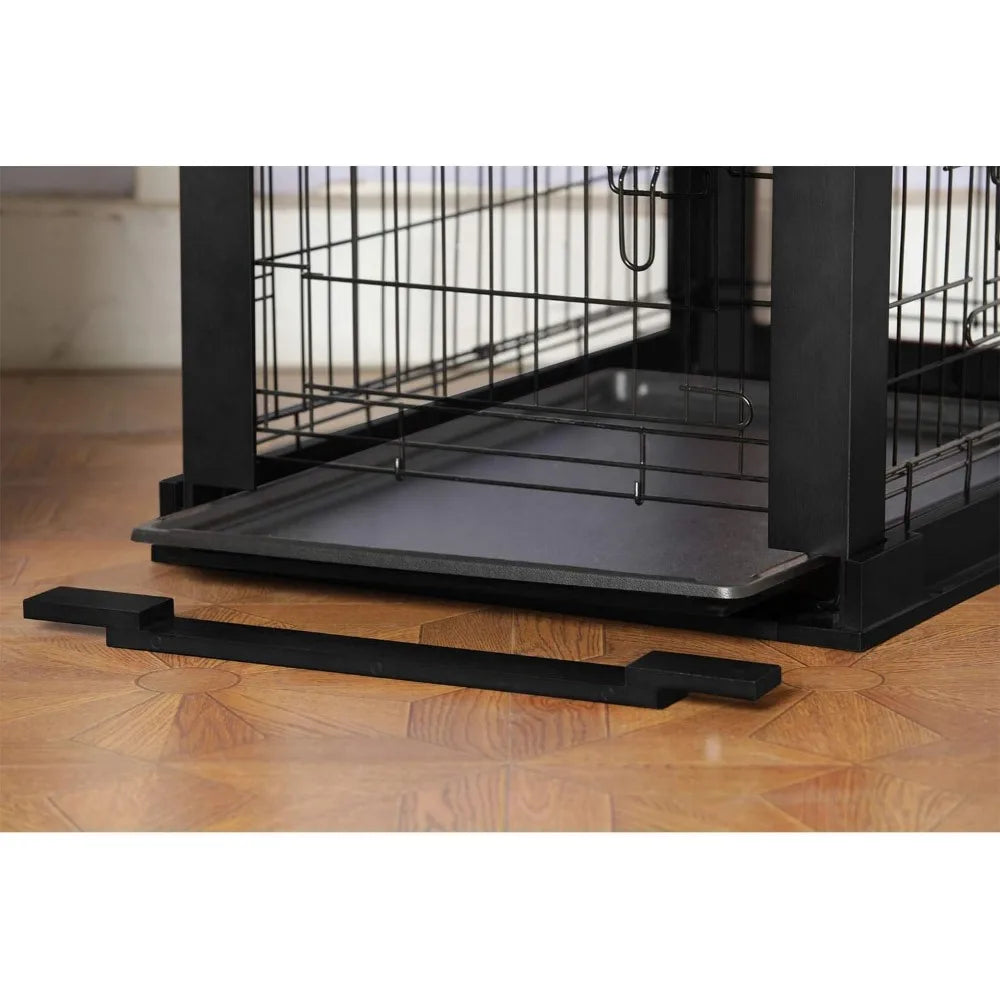 MKDKH Decorative Large Pet Kennel with Removable Tray