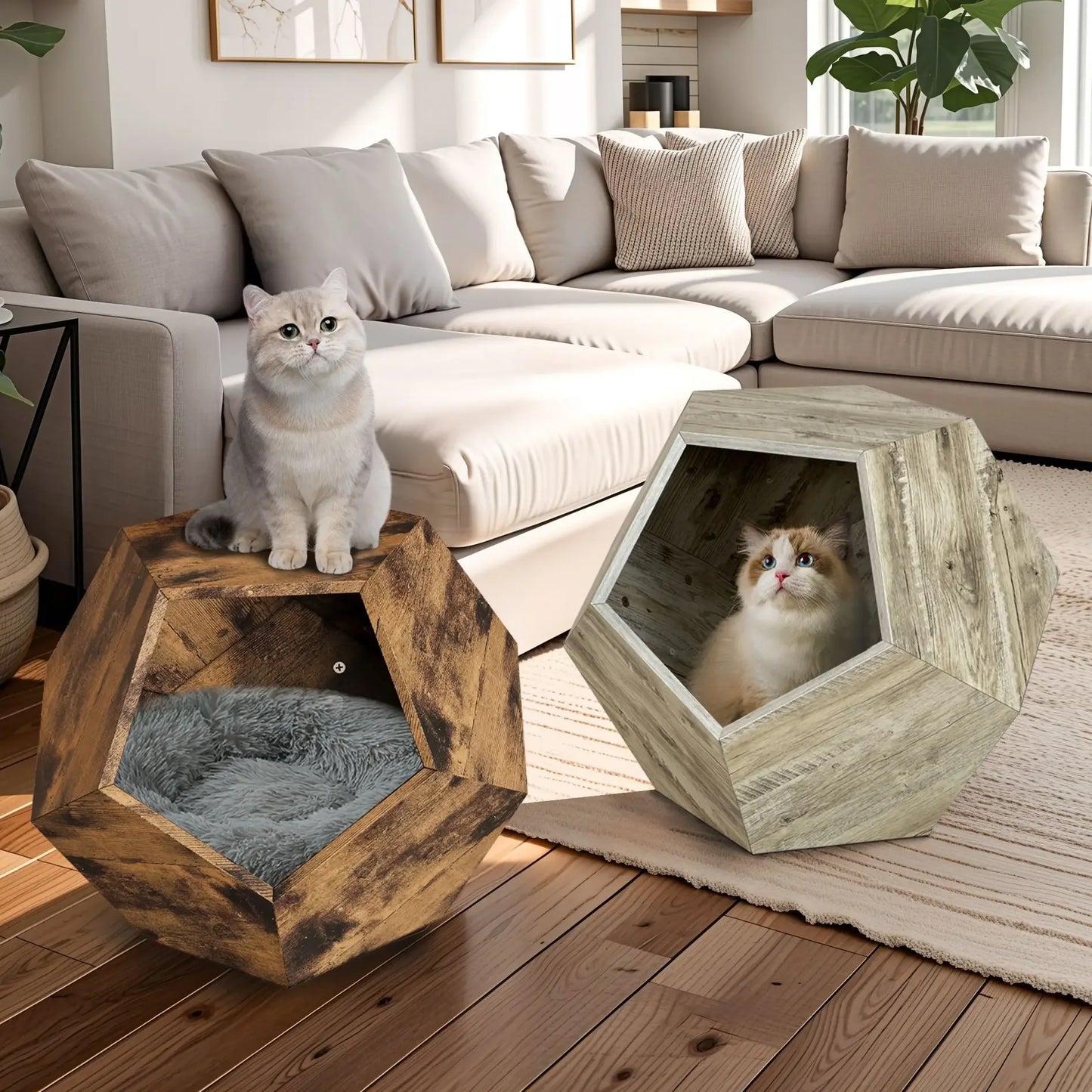 Modern Pet Furniture Cat Litter Box Sofa Side Table