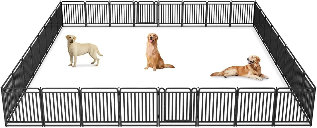 RBXCH Portable Outdoor Dog Playpen for All Breeds