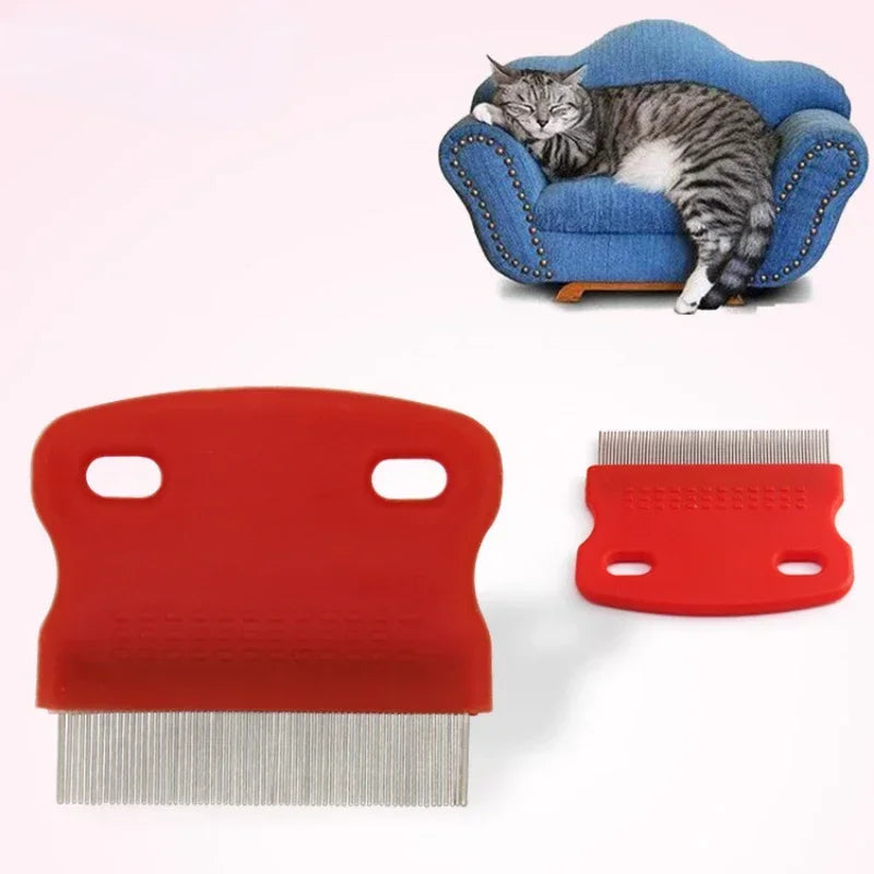 Stainless Steel Pet Grooming Comb For Dogs And Cats