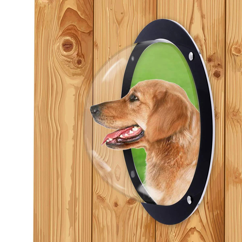 Pet Fence Window With Air Holes For Pets