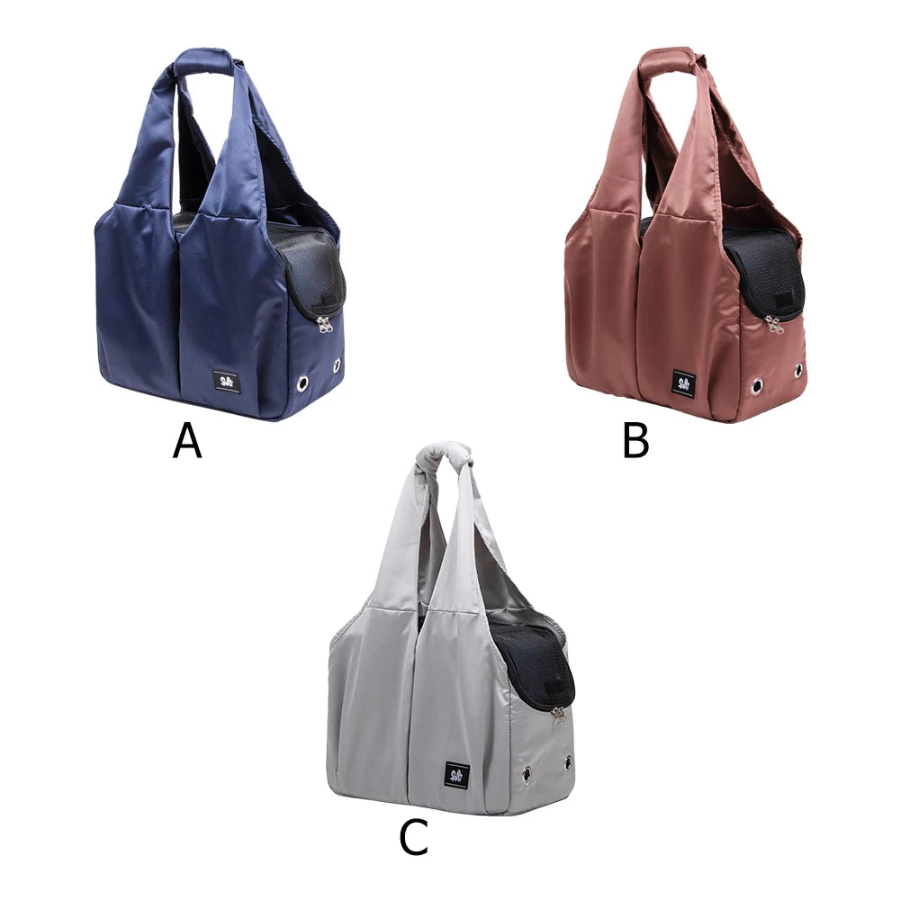 Travel Shoulder Kitten Puppy Carrying Bag Waterproof Folding Pet Cat Dog Carrier