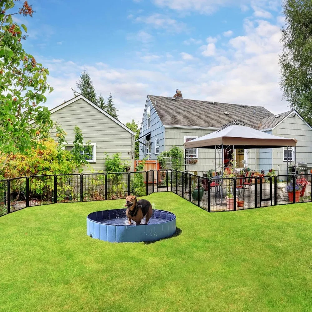RBX Dog Playpen Outdoor Heavy Duty Metal Pet Fence