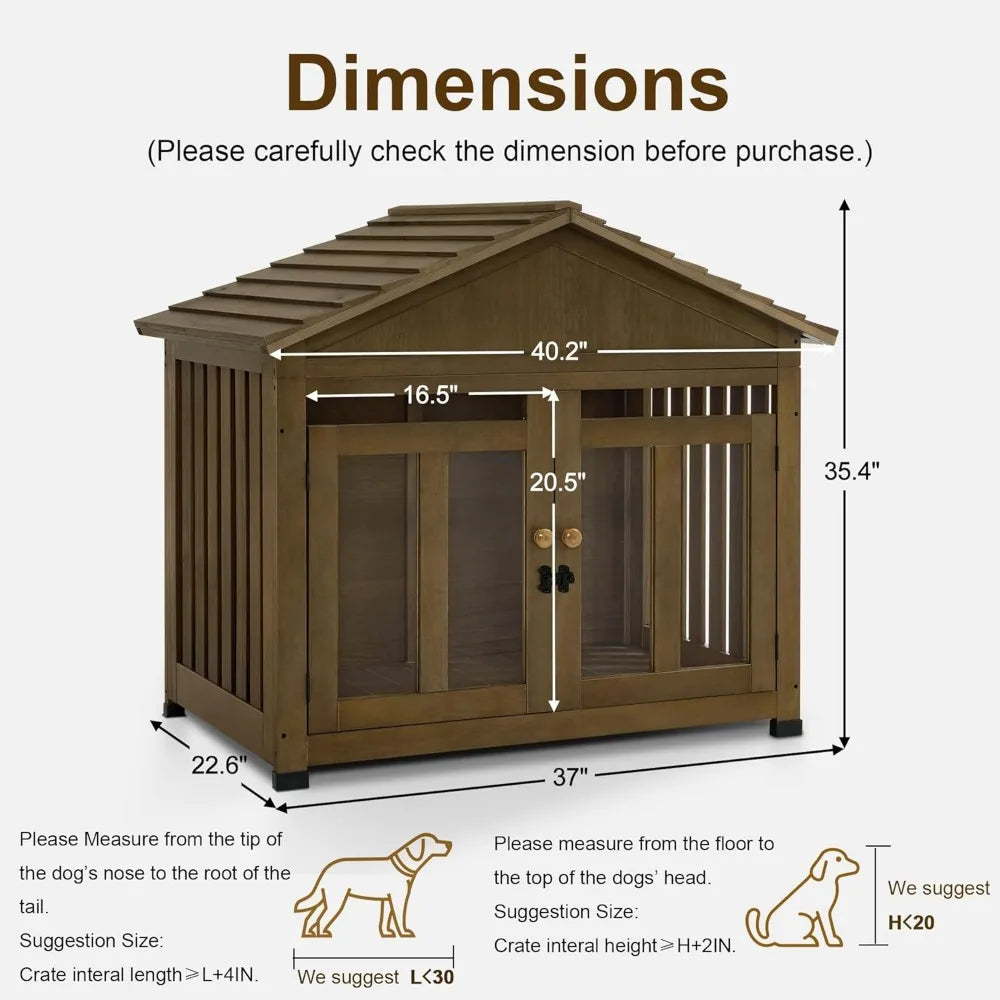 Wooden Dog House Furniture by JD54 for Pets