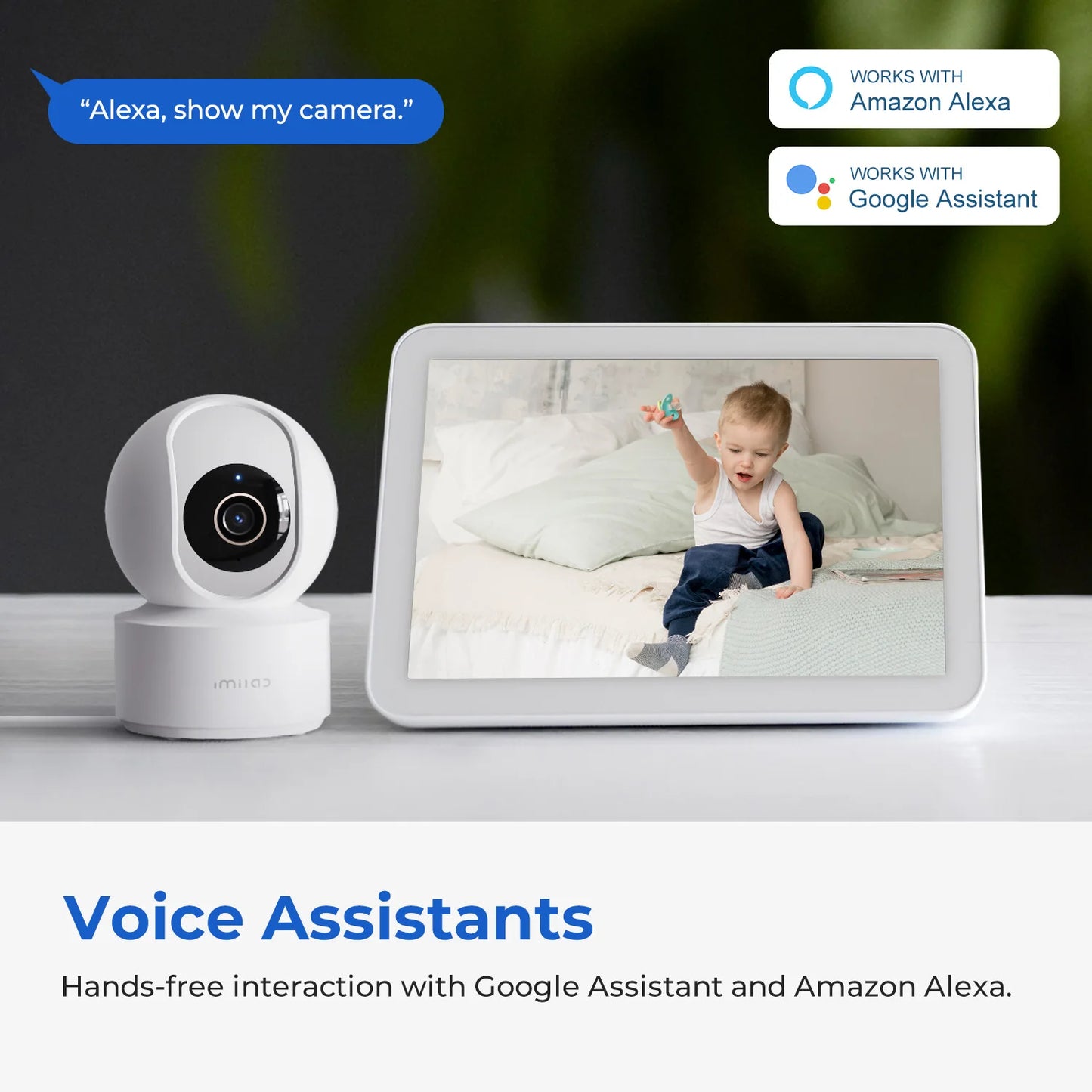 IMILAB C22 Indoor Security Camera With AI Human Detection