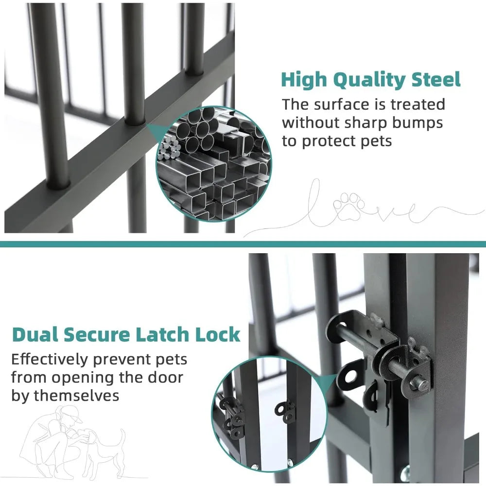 DAFIFY Heavy Duty Outdoor Dog Kennel Playpen