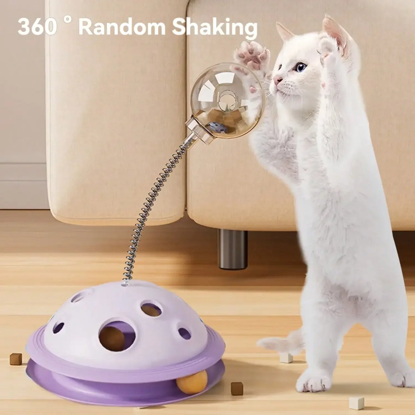 Guangdong Rotating Pet Snack Dispenser Toy For Pets