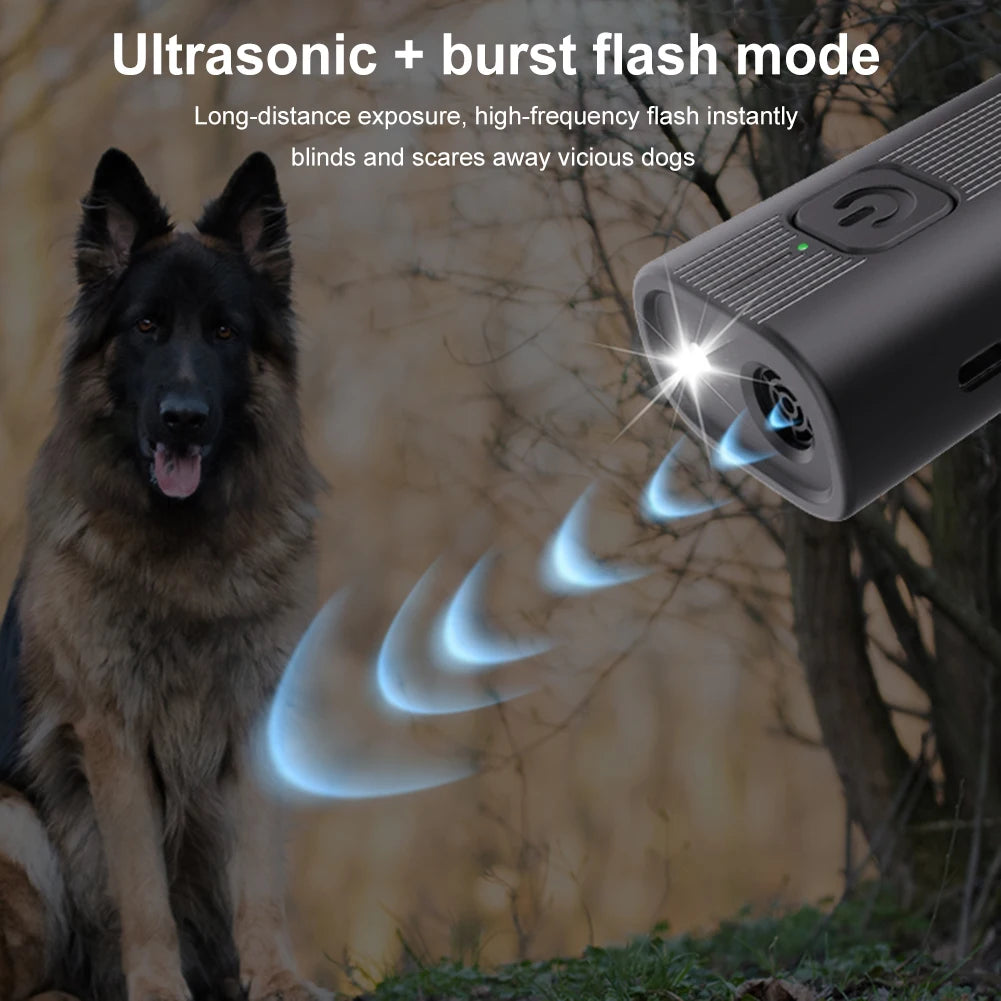Shunmaii Ultrasonic Anti Barking Dog Trainer With LED