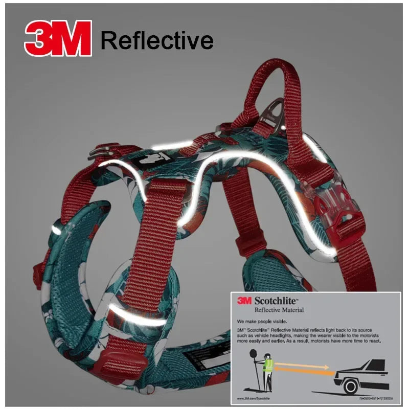 Truelove Dog Harness Explosion-proof Reflective Nylon Upgrade