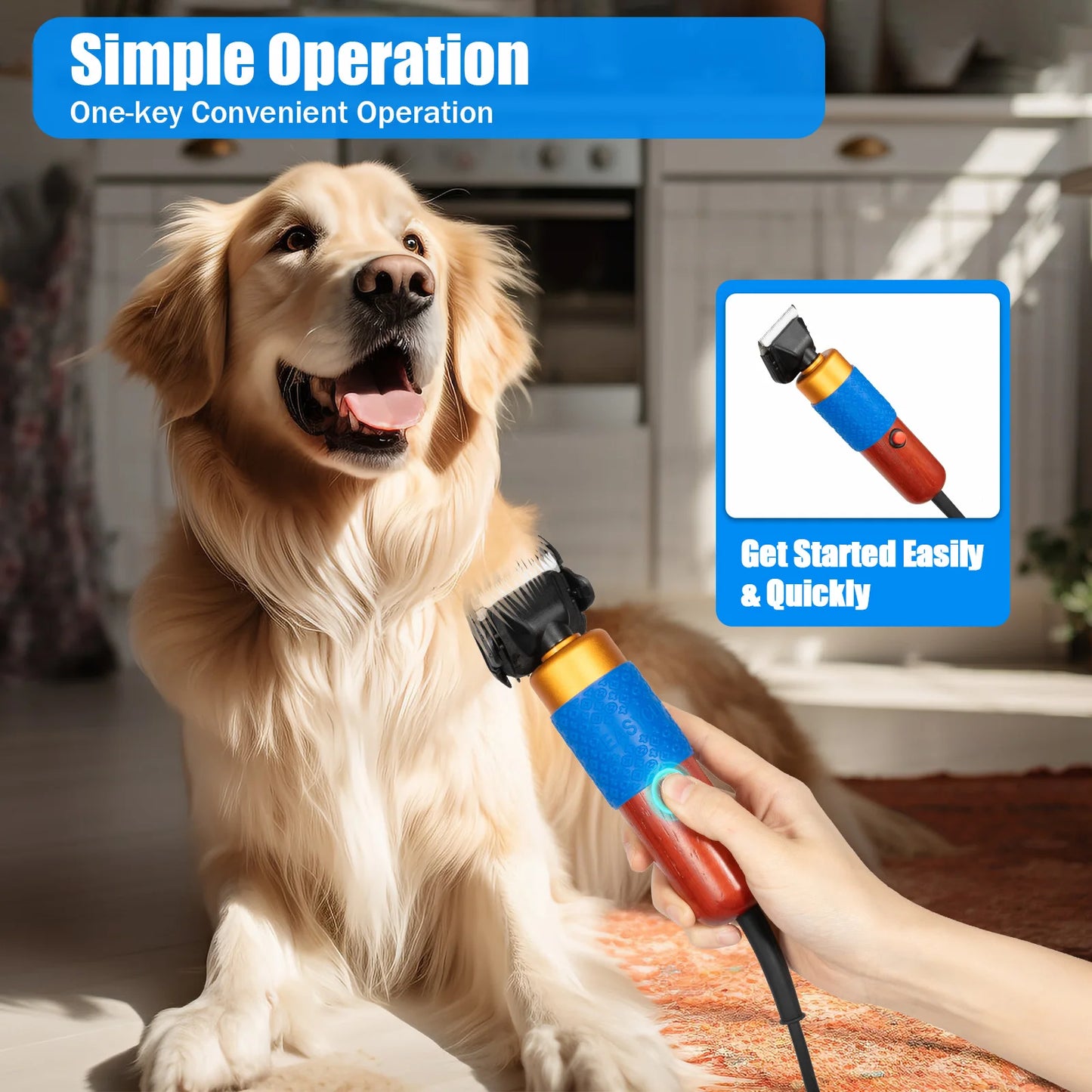 Electric Animal Fur Shears for Dogs and Pets
