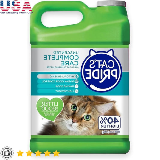 Premium Lightweight Clumping Cat Litter Hypoallergenic Formula