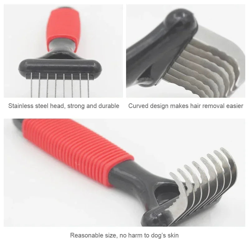 Long Cat Tangles Brush Dematting Tool by NoEnName