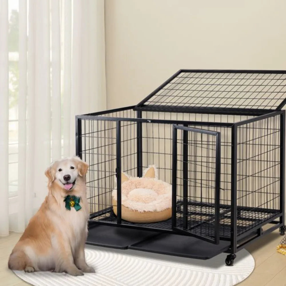 Heavy Duty Dog Crate by NoEnName