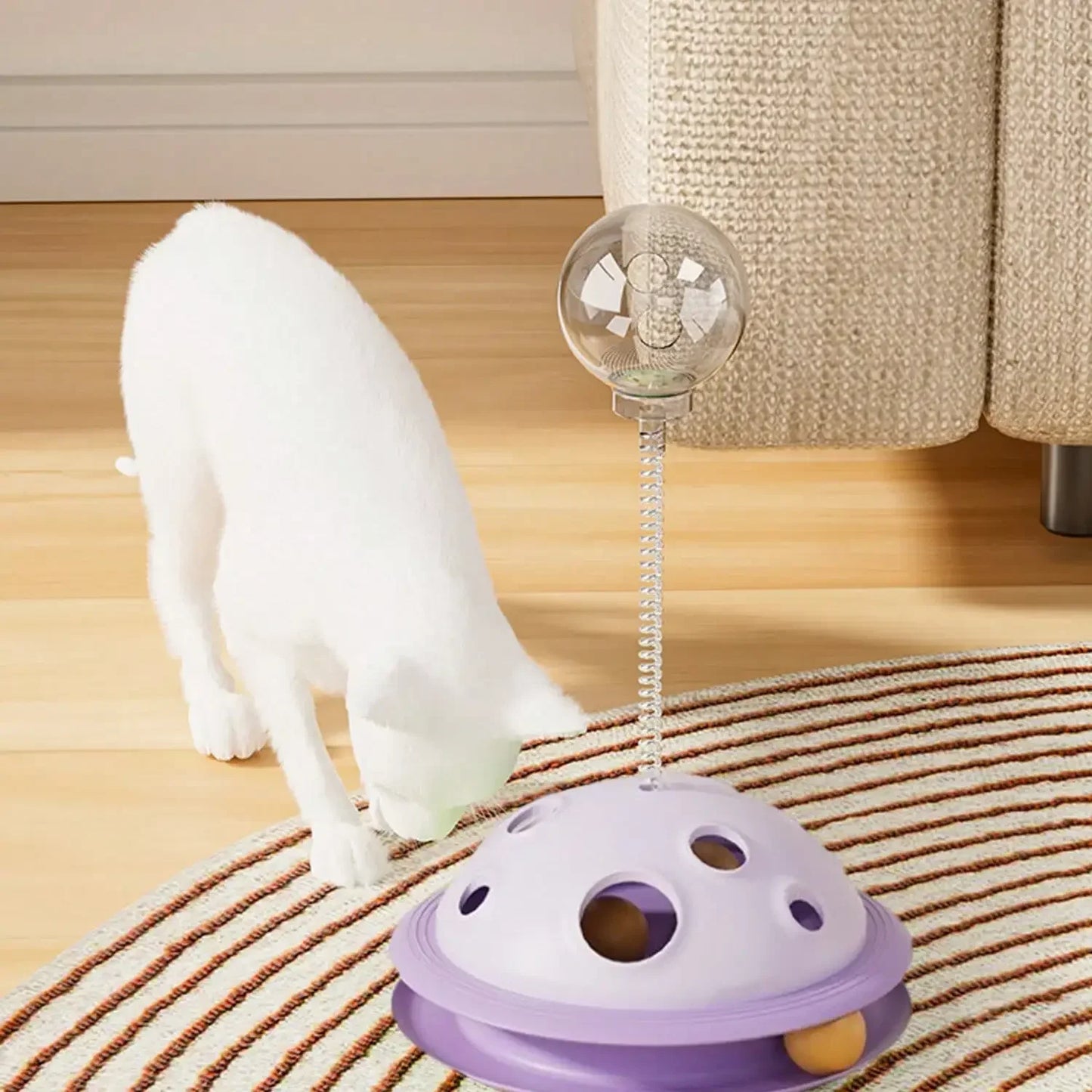 Guangdong Rotating Pet Snack Dispenser Toy For Pets