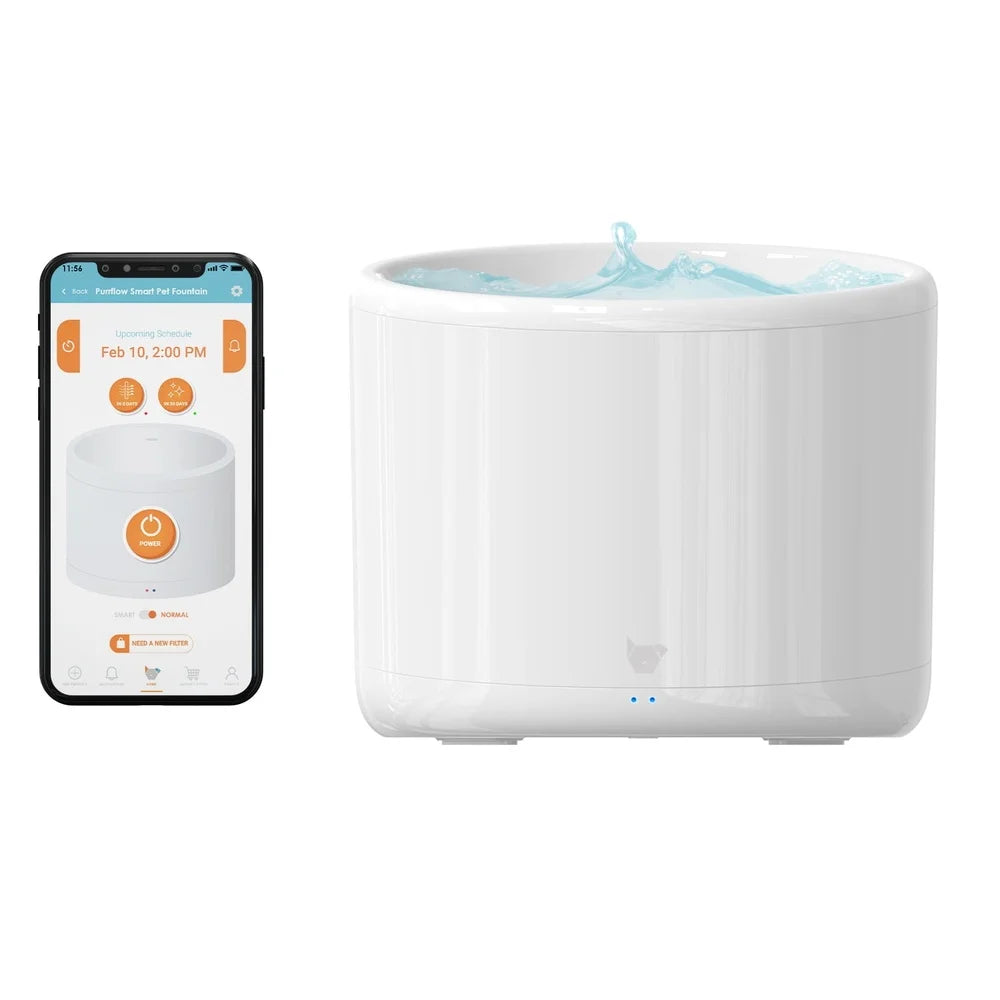 INSTACHEW Purrflow Smart Automatic Pet Water Fountain