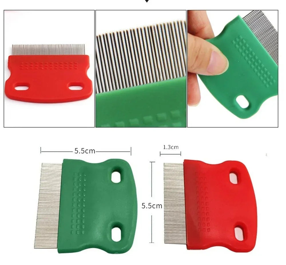 Stainless Steel Pet Grooming Comb For Dogs And Cats