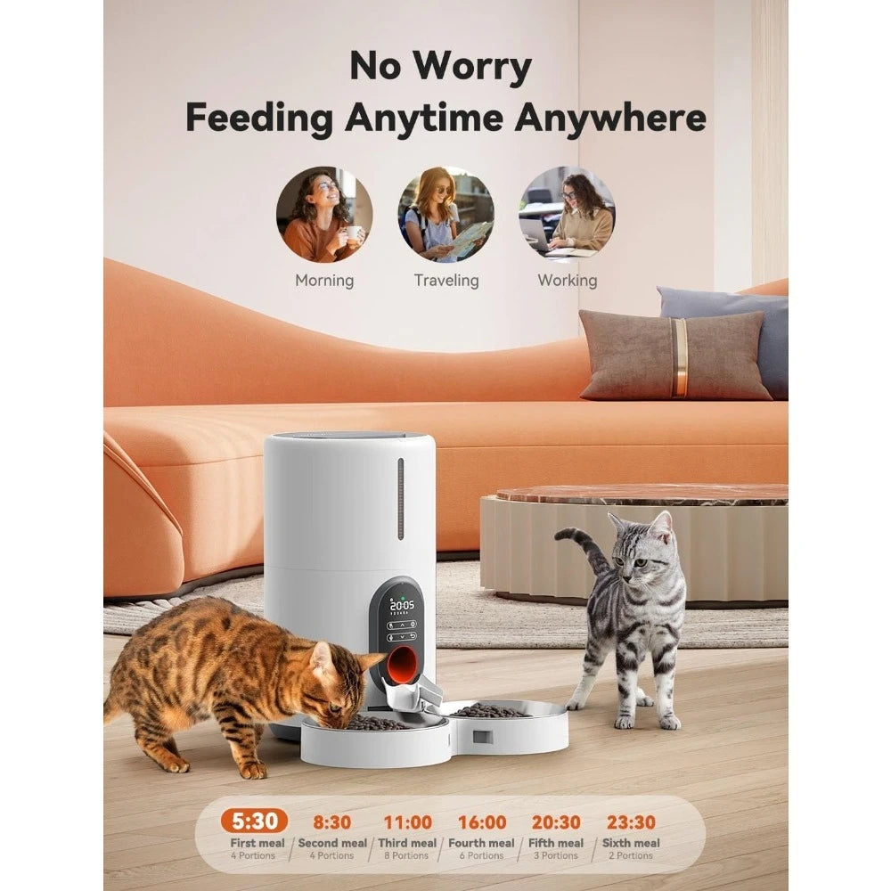 Dual Power Supply Auto Pet Feeder by NoEnName