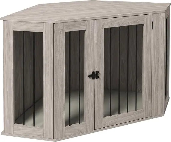 Corner Dog Crate Furniture by NoEnName_Null