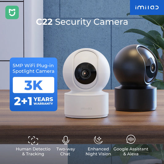 IMILAB C22 Indoor Security Camera With AI Human Detection