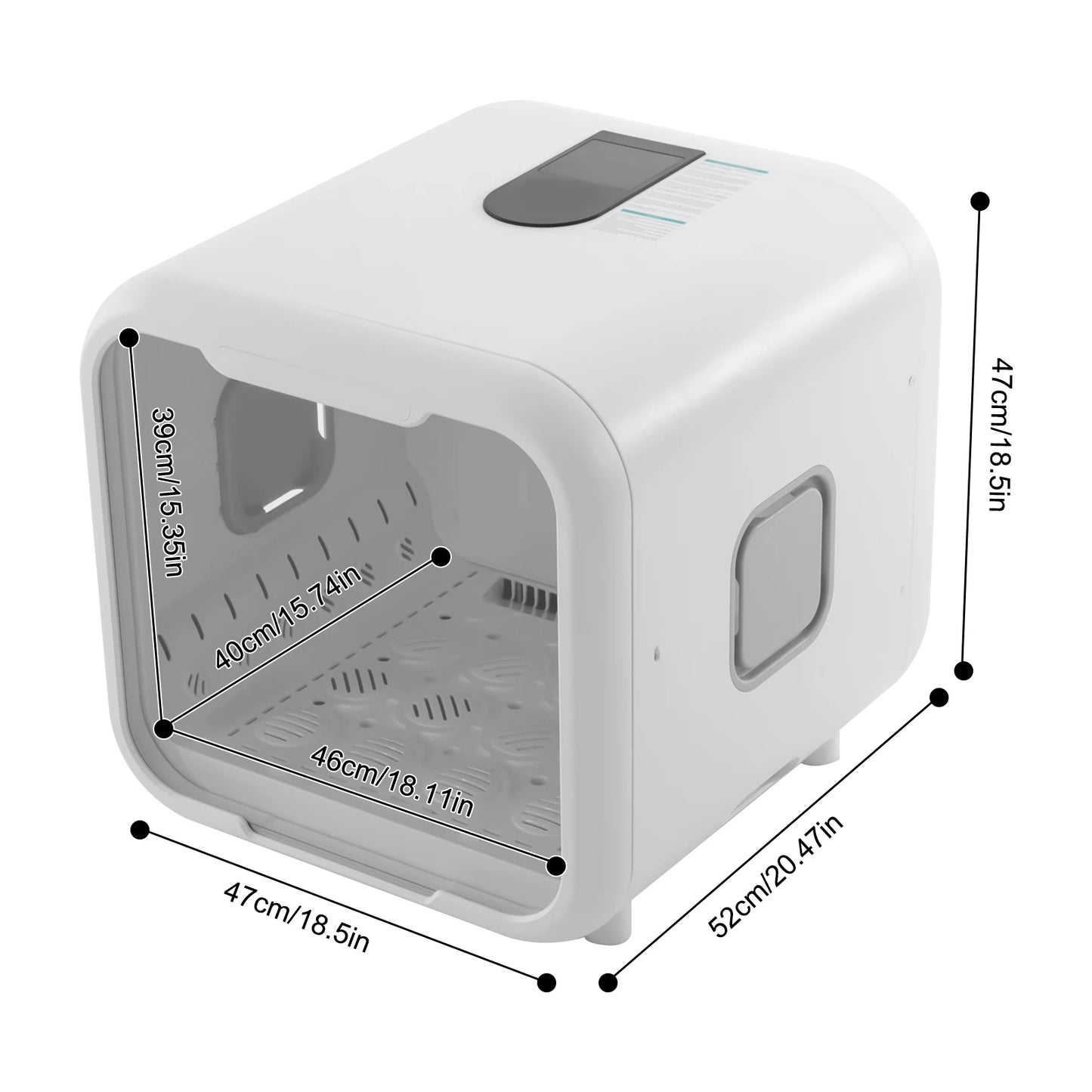 Pet Force Grooming Hair Dryer for Small Pets