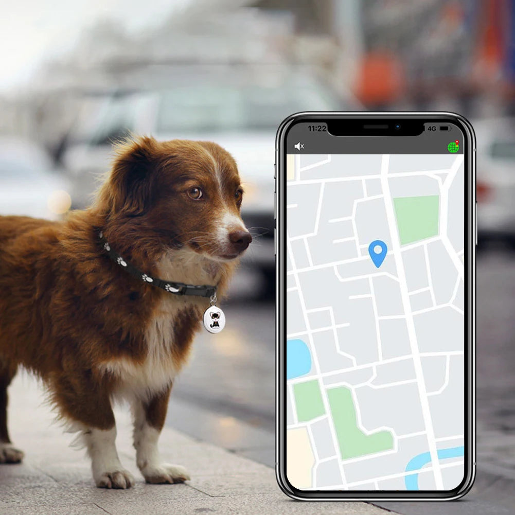 HOSPORT Smart GPS Pet Tracker Collar Real Time Locator