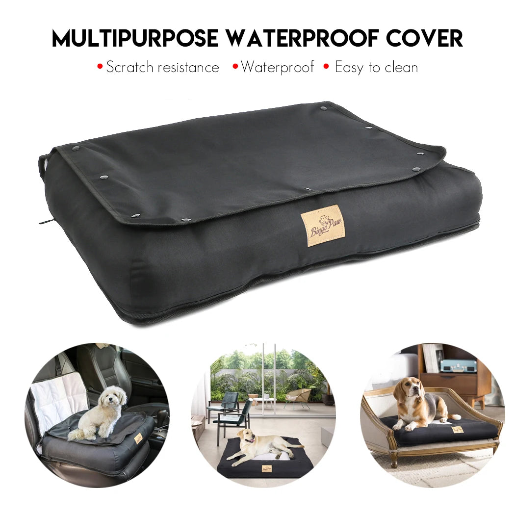Bingopaw Waterproof Dog Car Seat Bed Cushion Mat