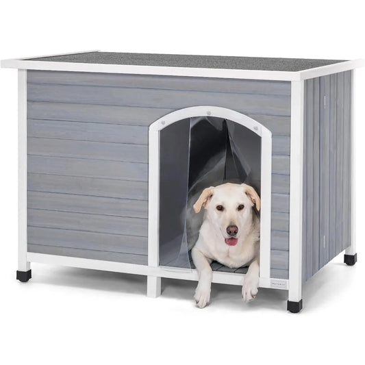 DAFIFY Folding Dog House Outdoor for Large Dogs