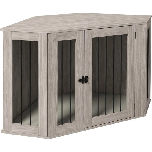 Corner Dog Crate Furniture by NoEnName_Null
