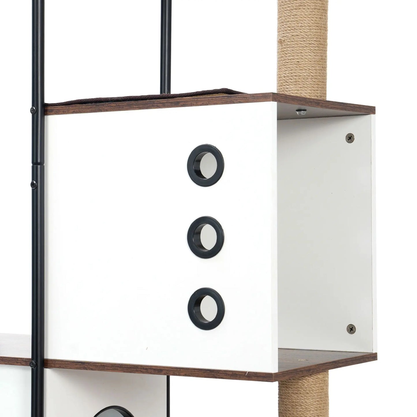 Modern Cat Tree Multi-Level Cat Condo with Scratching Posts