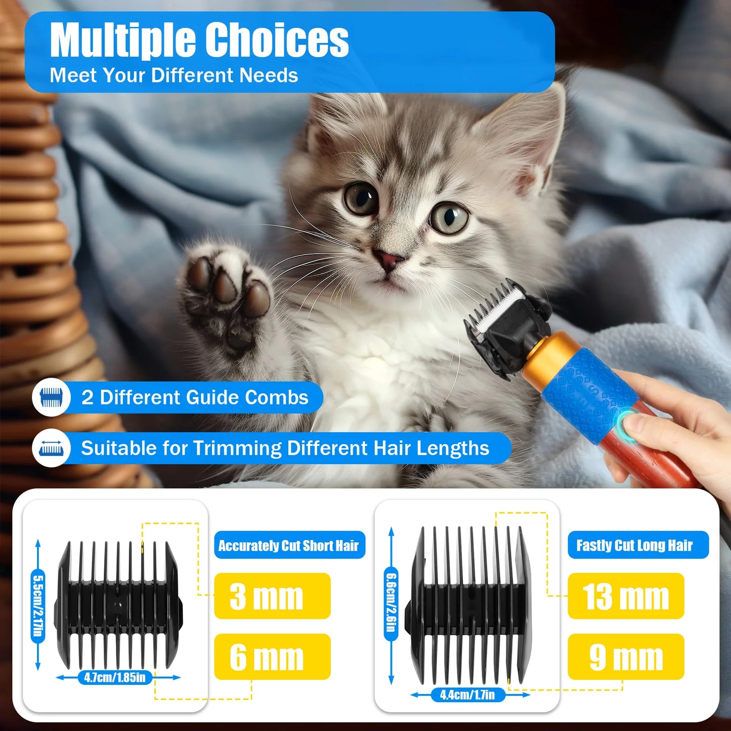 Electric Animal Fur Shears for Dogs and Pets