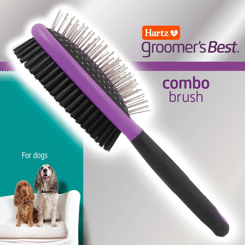 XMSJ Dog Grooming Combo Brush Double-Sided Detangling Tool