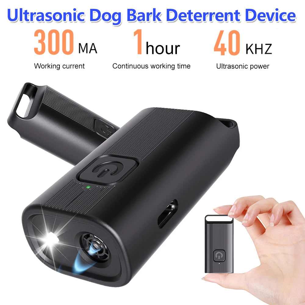 Shunmaii Ultrasonic Anti Barking Dog Trainer With LED