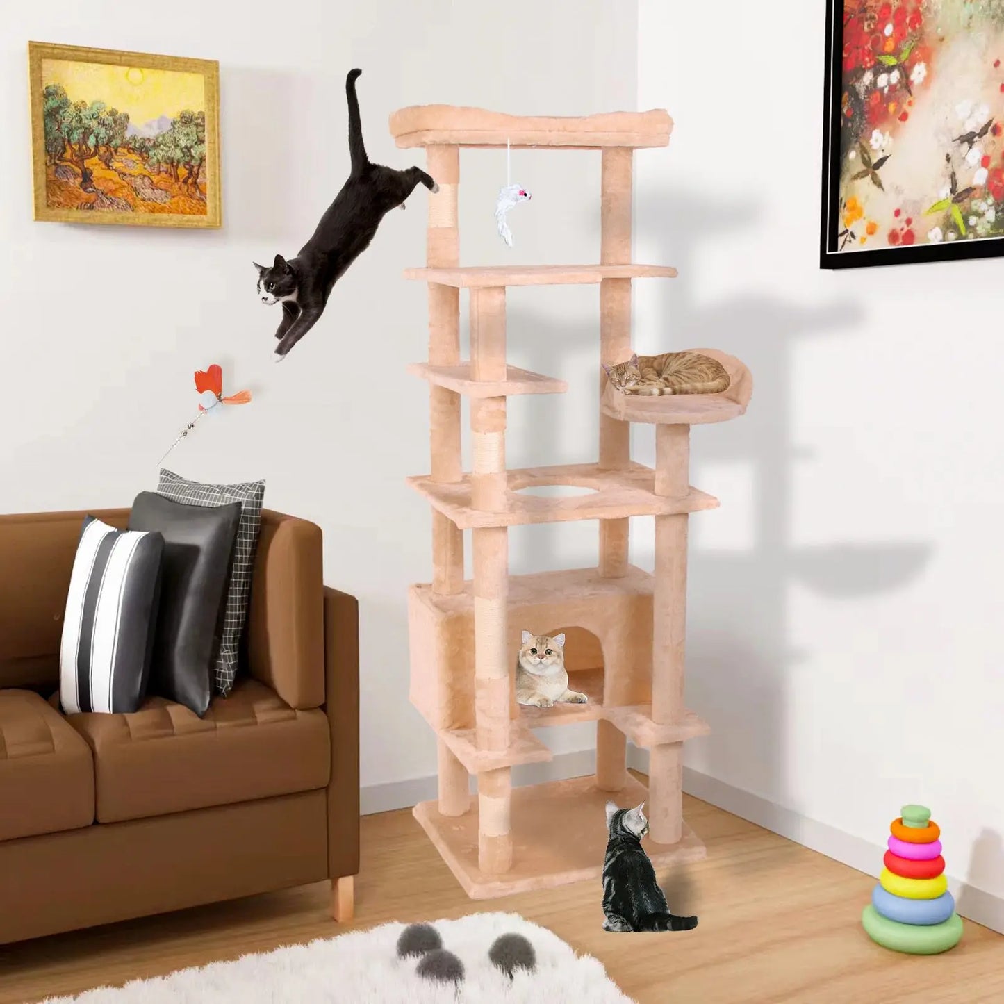Cat Climbing Frame by NoEnName